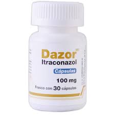 Generic Sporanox (DAZOR) 100mg 30 Caps, Itraconazole